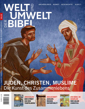 Das Cover zeigt Motive aus Synagoge, Kirche und Moschee. Der Titel Juden, Christen, Muslime unterstreicht religiösen Dialog. Die Bildkomposition vermittelt Vielfalt und Nähe der Traditionen.