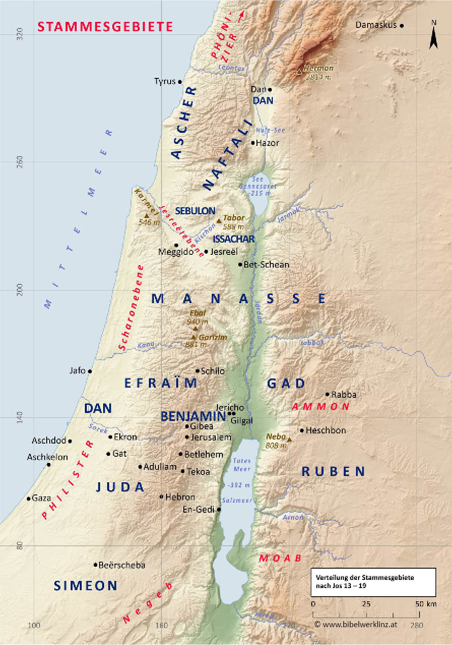Für zeit landkarte jesu kinder israel zur Karten von