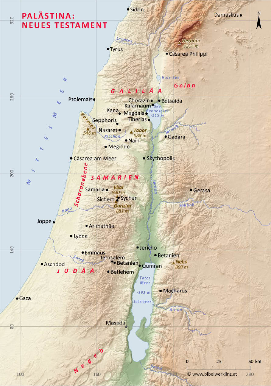 Jesu zeit israel grundschule zur landkarte Landkarte Israel